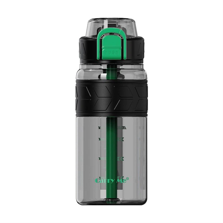 Tritan Flip Top Water Bottle With Nuzzle